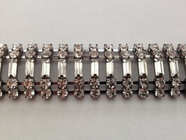 1928 Jewelry Sparkling Orb and Chandelier Rhinestone Bracelet [Jewelry] - £35.61 GBP