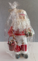 Santa Claus Standing Figurine 20 Inches Holiday Christmas Baking Decorations - £32.16 GBP