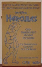 Hercules Disney Promotional Standee Htf Rare Free Shipping - £79.89 GBP
