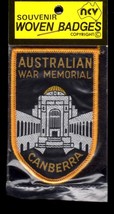 VINTAGE AUSTRALIAN WAR MEMORIAL CLOTH PATCH BY NUCOLORVUE NCV NEW RARE - $4.95