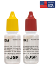 JSP Gold Jewelry Testing 10K 18K Test Acid Solutions Coins Bars Precious... - $13.83