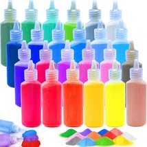 Pcs Art Sand,1.Oz Colored Sand Bottles,Sand Arts And Crafts Kit,Scenic S... - $25.99