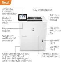 HP LASERJET M612X 7PS87A 75 pages per minute Duplex Network Wifi 2nd tray L0H17A - £1,095.16 GBP