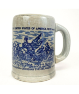 George Washington Crossing the Delaware Beer Stein MUG Colonial Japan - £12.09 GBP