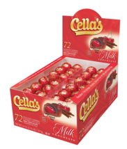 Cella&#39;s Milk Chocolate Covered Cherry Cordials, 72-Count Box - £24.52 GBP
