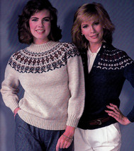 KNITTING IN ROUND BEEHIVE PATONS #446 FAMILY YOKE STYLE KNITS SWEATERS - £3.91 GBP