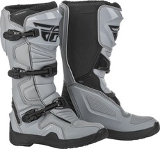 FLY RACING Maverik Boots, Gray/Black, Men&#39;s US Size: 10 - £109.67 GBP