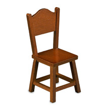Dollhouse Country Kitchen Chair 1.748/5 Wood Reutter Porcelain Miniature - £13.05 GBP