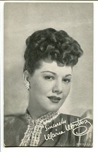 MARIA MONTEZ-ARCADE CARD-1950 FR/G - $14.12