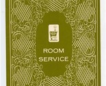 Holiday Inn Room Service Menu Hattiesburg Mississippi 1970 - £14.28 GBP