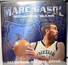 Memphis Grizzlies Marc Gasol &quot;Memphis Made&quot; LP vinyl record - game-day giveaway - £21.07 GBP