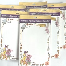 Lot of 6 Hallmark Wildflower Mornings Stationery Samplers Bastin 1989 NIP - $1,280.80 MXN