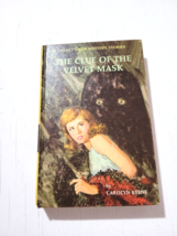 The clue of the velvet mask Nancy Drew Carolyn Keene book hardcover 30 - £3.89 GBP