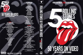 The Rolling Stones 50 Years On Video 60s, 70s, and 80s DVD Very Rare Promos Live - £19.75 GBP