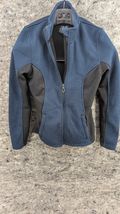 Spyder Womens Jacket Full Zip Colorblock Top Size Small New Bosch Blue B... - $18.99