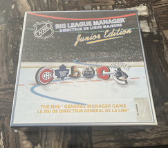 NHL BIG LEAGUE HOCKEY MANAGER  JUNIOR EDITION BRAND NEW SEALED OOP 2010 ... - £15.82 GBP