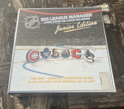 NHL BIG LEAGUE HOCKEY MANAGER  JUNIOR EDITION BRAND NEW SEALED OOP 2010 ... - £15.66 GBP