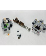 Incomplete LEGO Star Wars Speeder Bike, Snowspeeder  &amp; Razorcrest Microf... - $17.99