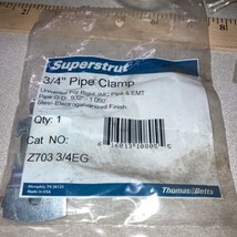 Superstrut  Z703-3/4 3/4&quot; Pipe Clamp  Lot 4 - $10.22