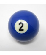 Replacement Mini Billiard Pool Ball 1.5&quot; Ball Number #2 Solid Blue Minia... - $5.99