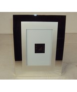 4&quot; X 6&quot;  Stainless Steel Photo Frame ~ Bi-directional, External Mat ~ FR... - £7.66 GBP