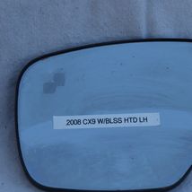 07-09 Mazda CX-9 Sideview Mirror Glass Heated W/ Blind Spot Driver Left LH image 2