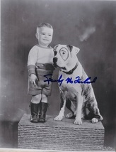 Spanky Mc Farland Signed Photo - George Mc Farland - Our Gang - The Little Rascals - £126.80 GBP