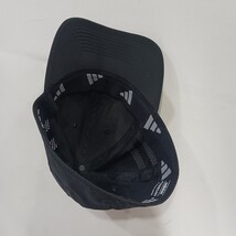 Adidas Aeroready RN#90288 A-Flex Men Back Fitted Black Baseball Cap Hat Size S/M image 11