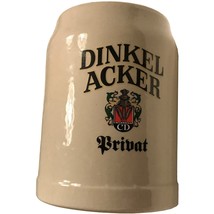 Dinkel Acker Privat Pottery .5 Liter Beer Stein Mug Mint Germany - £12.64 GBP