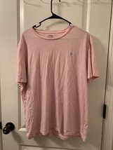 Polo Ralph Lauren Mens Adult XLarge Pink T-Shirt - £23.74 GBP