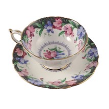 Paragon by Appointment Bone China England SWEET PEA Tea Cup and Saucer - £45.86 GBP