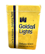 Vintage Golden Lights Benson and Hedges Plastic Coated Playing Cards Com... - $15.57