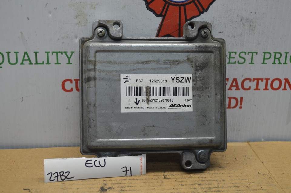 2007-2010 Chevrolet Silverado Engine Control Unit ECU 12612397 Module 71... - $30.37