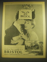 1958 Bristol Cigarettes Ad - Take a tip give Bristol - $18.49