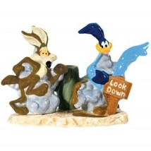 Looney Tunes Wile E. Coyote and Roadrunner Salt and Pepper and Toothpick Set NEW - £25.51 GBP