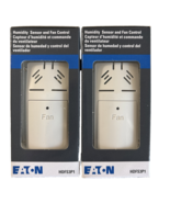 Eaton HDFS3P1 Humidity Sensor Fan Control HDFS3P1-W-L White Single pole Lot of 2 - $21.27
