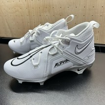 Nike Alpha Menace Pro 3 MID Men&#39;s Football Cleats CT6649-109 NEW Size 10 - $85.27