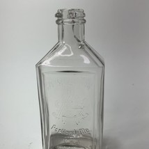 Vintage A S Hinds Glass Bottle Embossed Apothecary Portland Maine USA - $8.00