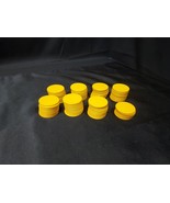 Old Lot Of 76 Bakelite Game Gaming Yellow Tokens Chips Coins - Repurpose  - $112.14 CAD