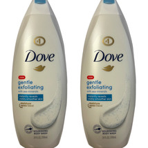 Pack of (2) New Dove Gentle Exfoliating Nourishing Body Wash 24 Oz - £22.80 GBP