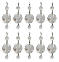 Royal Designs Replacement Chandelier Clear Crystal Prism K9 Quality Kaleidoscope - £20.64 GBP