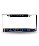 NFL Carolina Panthers Laser Chrome Acrylic License Plate Frame - $41.01 CAD