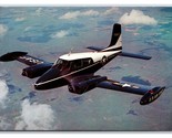 Cessna L-27A Postcard in Flight UNP Unused Chrome Postcard R11 - $6.88
