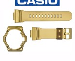 Genuine Casio G-Shock Original GA-200GD-9A Gold Bezel &amp; watch band Rubbe... - $94.95