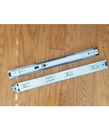 Lot of 2 Knape Vogt 18 in Full Extension Anochrome Drawer Slide 8405B 18... - $18.80