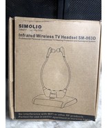SIMOLIO Infrared Wireless TV Headset SM-863D - $535.68 MXN