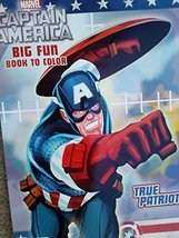Marvel Captain America Big Fun Book to Color ~ True Patriot [Paperback] [Jan 01, - £5.57 GBP
