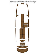 2021 Mastercraft NXT24 Swim Platform Cockpit Pad Boat EVA Foam Teak Deck... - $899.00