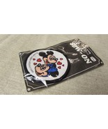 Vintage Walt Disney Productions Embroidered Mickey &amp; Minnie Mouse Fabric... - $20.84