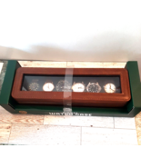 6 Piece Watch Case Woodburry Brown New in Box - £18.36 GBP